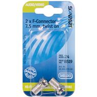 Scanpart F-connector 7.5mm(M) A2