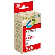 RecycleClub Cartridge compatible met Canon CLI-526 Zwart