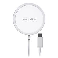 Mobilize MagSafe draadloze oplader 15W USB-C Wit
