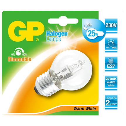 GP Halogeen Mini Globe 18W-E27