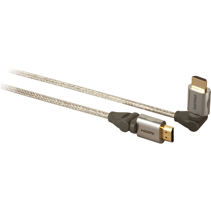 Afbeelding vergroten Philips Aansluitkabel HDMI High Speed ethernet 1,5m 180°