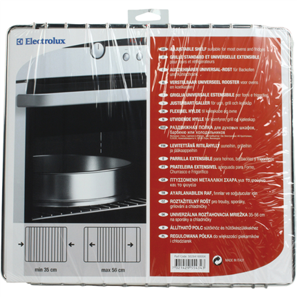 Afbeelding vergroten Electrolux Ovenrooster Universeel