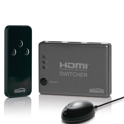 Afbeelding vergroten Marmitek Connect 110 HDMI Switcher