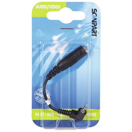 Afbeelding vergroten Scanpart Verlengkabel 2.5(S)-3.5(S) 0,1m