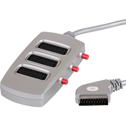 Afbeelding vergroten Scanpart Scart Splitter 3-weg
