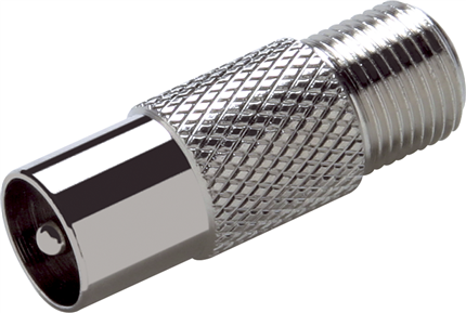 Afbeelding vergroten Scanpart F-connector adapter (F)-9.5(M)