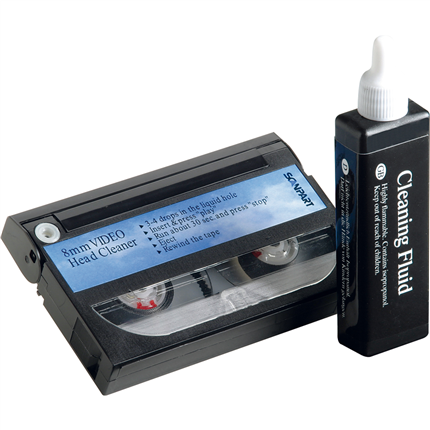 Afbeelding vergroten Scanpart 8mm Video Reinigingscassette