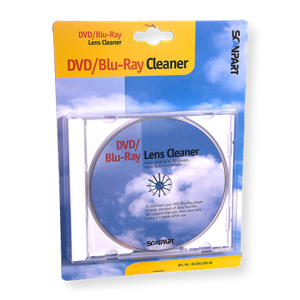 Afbeelding vergroten Scanpart DVD/Blu-Ray Lensreiniger