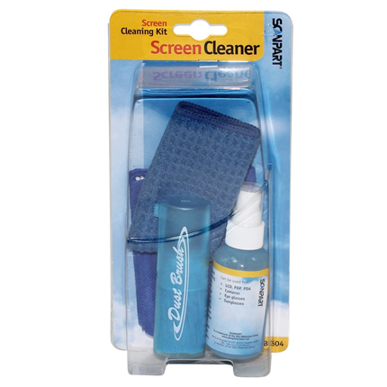 Afbeelding vergroten Scanpart LCD Reinigingsset 60ML inclusief borstel+doekje,Scanpart LCD Reinigingset