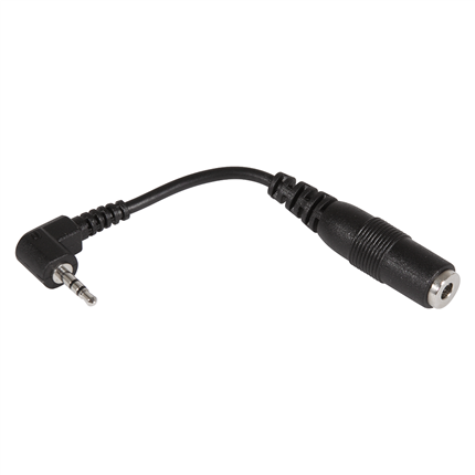 Afbeelding vergroten Scanpart Verloopkabel 2.5(M)Haaks- 3.5(F)Recht