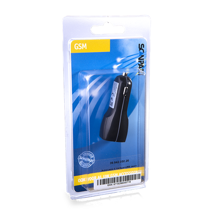 Afbeelding vergroten Scanpart Autolader Dual Mini USB