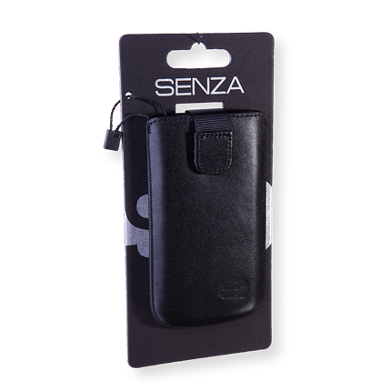 Afbeelding vergroten Senza Slidecase Leer Zwart M