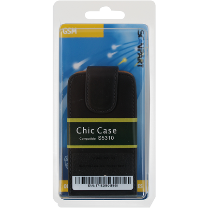 Afbeelding vergroten Scanpart Samsung Pocket Neo Flipcase Leder