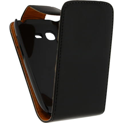 Afbeelding vergroten Scanpart Samsung Pocket Neo Flipcase Leder