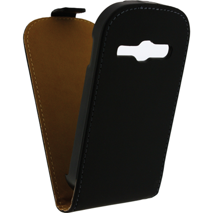 Afbeelding vergroten Mobilize Samsung Ultra Slim Flipcase Leder Zwart