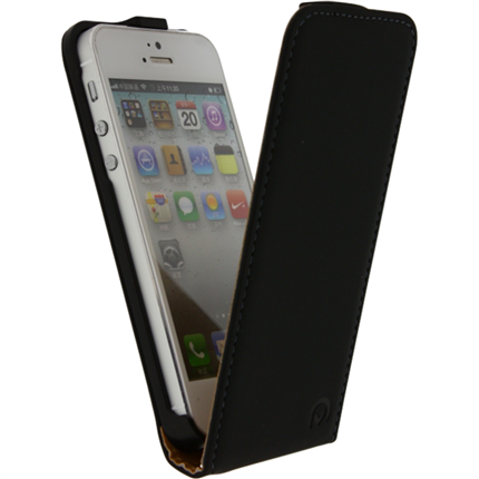 Afbeelding vergroten Mobilize Apple iPhone 5/5s/SE Flipcase Ultra Slim Leer