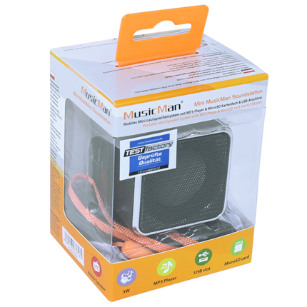 Afbeelding vergroten Technaxx Mini Music Man MP3 Speler