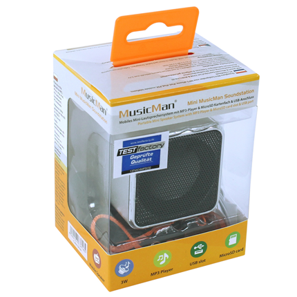 Afbeelding vergroten Technaxx Mini Music Man MP3 Speler