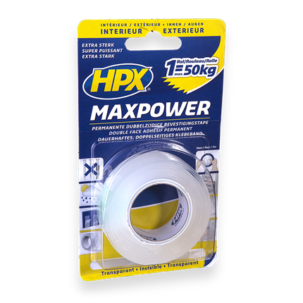 Afbeelding vergroten HPX Beveiligingstape 19mm