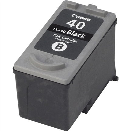 Afbeelding vergroten Canon Cartridge PG-40 Black ± 329 pagina's