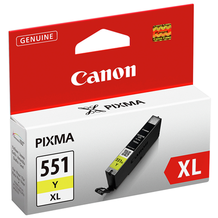 Afbeelding vergroten Canon Pixma 551XL Yellow