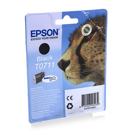 Afbeelding vergroten Epson T0711 Black