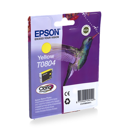 Afbeelding vergroten Epson T0804 Yellow
