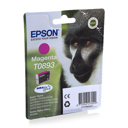 Afbeelding vergroten Epson T0893 Magenta