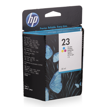Afbeelding vergroten HP 23 Tricolor