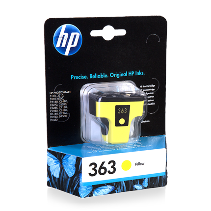 Afbeelding vergroten HP 363 Yellow