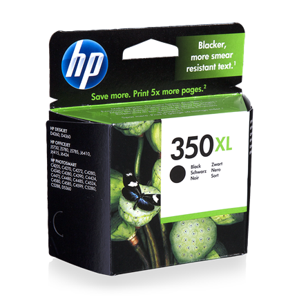 Afbeelding vergroten HP 350XL Black