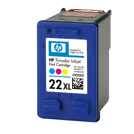 Afbeelding vergroten HP 22XL Tricolor