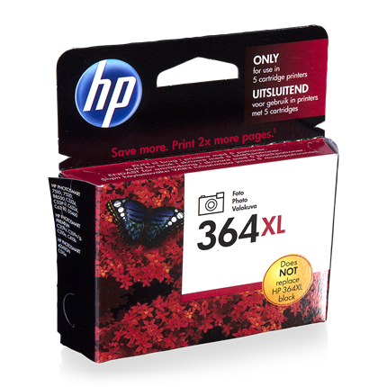 Afbeelding vergroten HP 364XL Photo Black