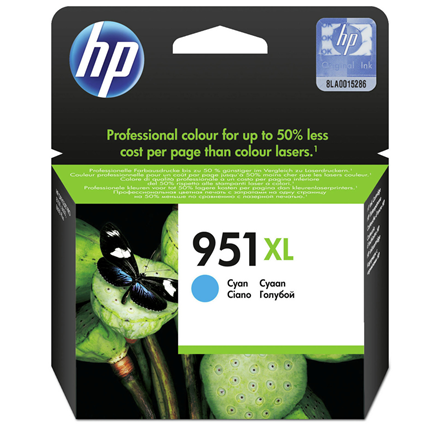 Afbeelding vergroten HP 951XL Cyan