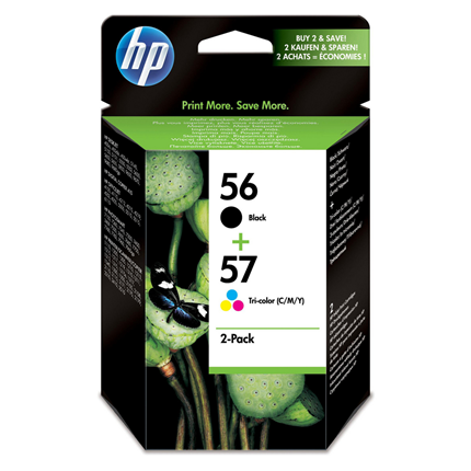 Afbeelding vergroten HP 56+57 2-Pack