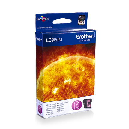 Afbeelding vergroten Brother LC980 Magenta