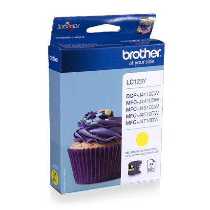 Afbeelding vergroten Brother LC123 Yellow
