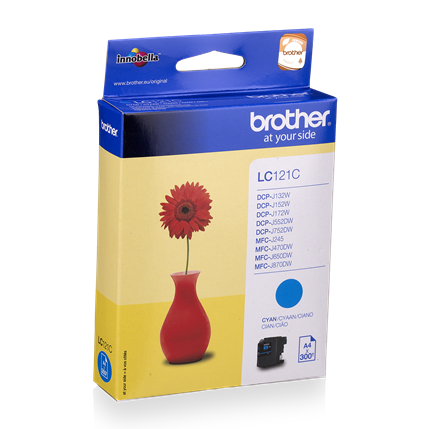 Afbeelding vergroten Brother LC121 Cyan