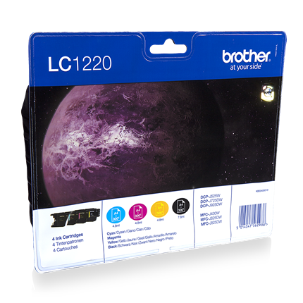 Afbeelding vergroten Brother LC1220 Multipack