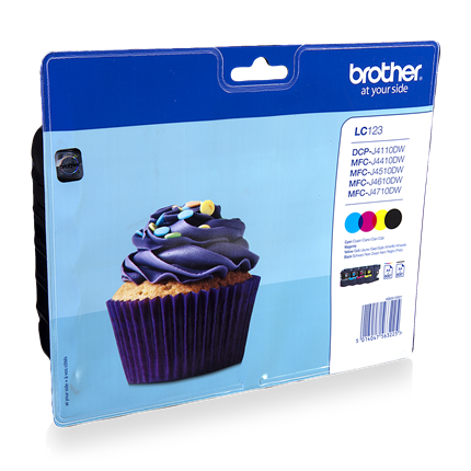 Afbeelding vergroten Brother LC 123 Multipack