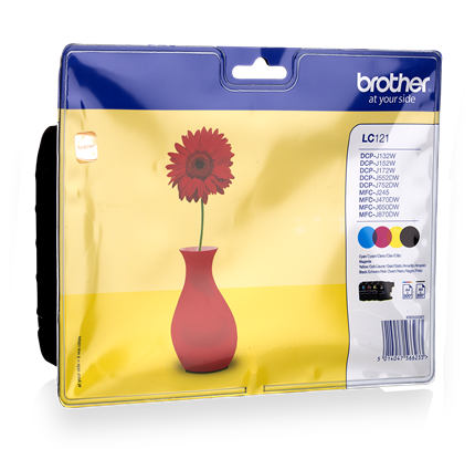 Afbeelding vergroten Brother LC121 Multipack