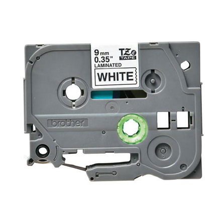 Afbeelding vergroten Brother Tape Zwart op Wit TZe-221 9mm