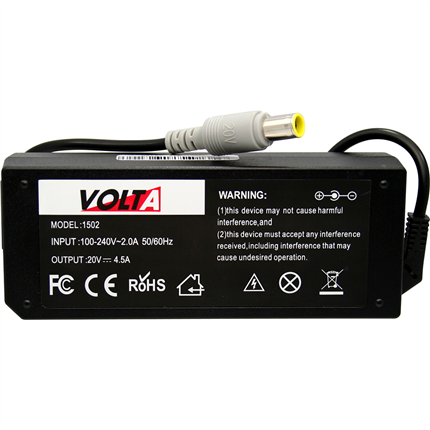 Afbeelding vergroten IBM Laptop Voeding 20V 4,5A 90W 1502