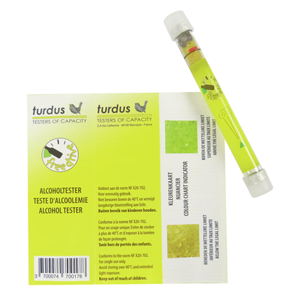 Afbeelding vergroten Carpoint alcoholtester met NF-Keur