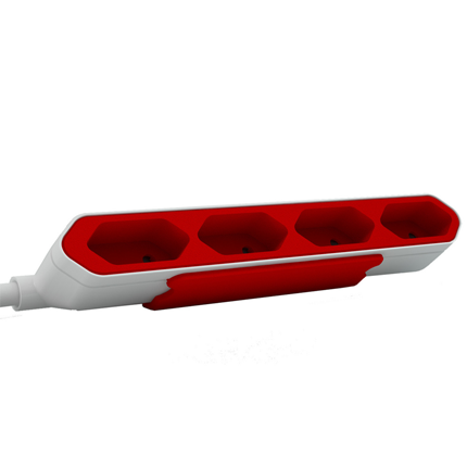 Afbeelding vergroten Powerbar Tafelcontactdoos 4 stekkers