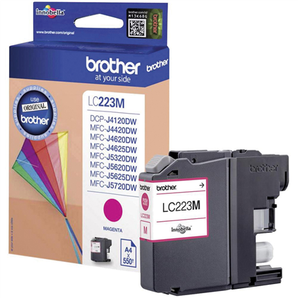 Afbeelding vergroten Brother LC-223M Rood