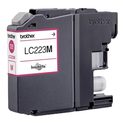 Afbeelding vergroten Brother LC223 Magenta ± 550 pagina's