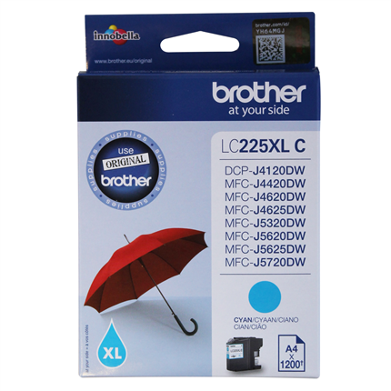 Afbeelding vergroten Brother LC225 XL Cyan