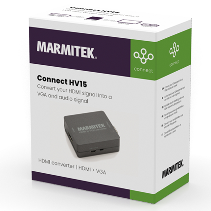 Afbeelding vergroten Marmitek HDMI naar VGA Converter