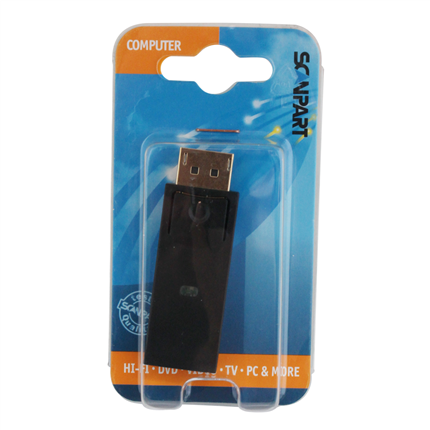 Afbeelding vergroten Scanpart Adapter Displaypoort (M) - HDMI (F)
